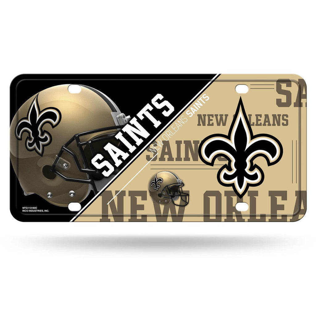License Plates Metal New Orleans Saints License Plate Metal 767345484994
