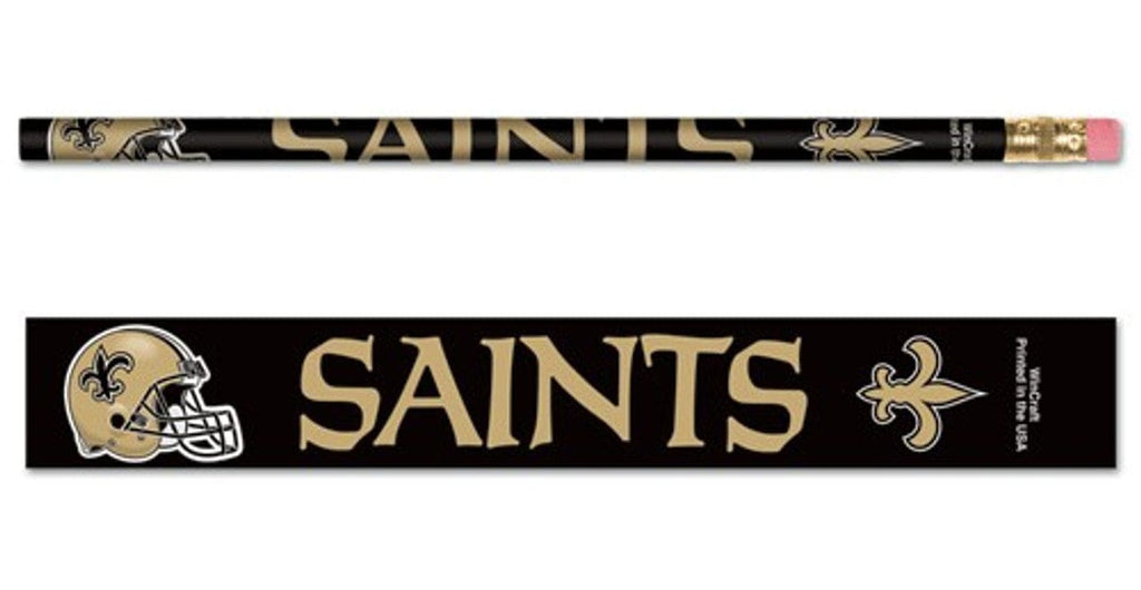 Pencil 6 Pack New Orleans Saints Pencil 6 Pack 032085155504