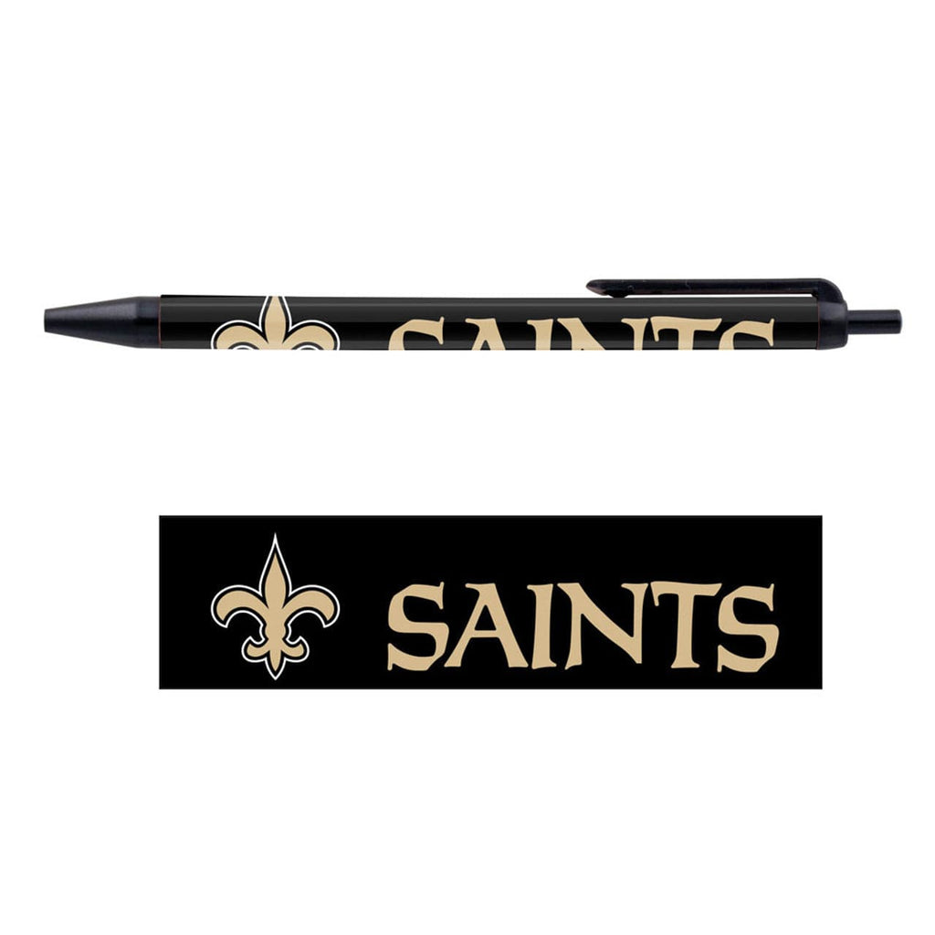 Pens Click Style 5 Pack New Orleans Saints Pens 5 Pack 032085584250