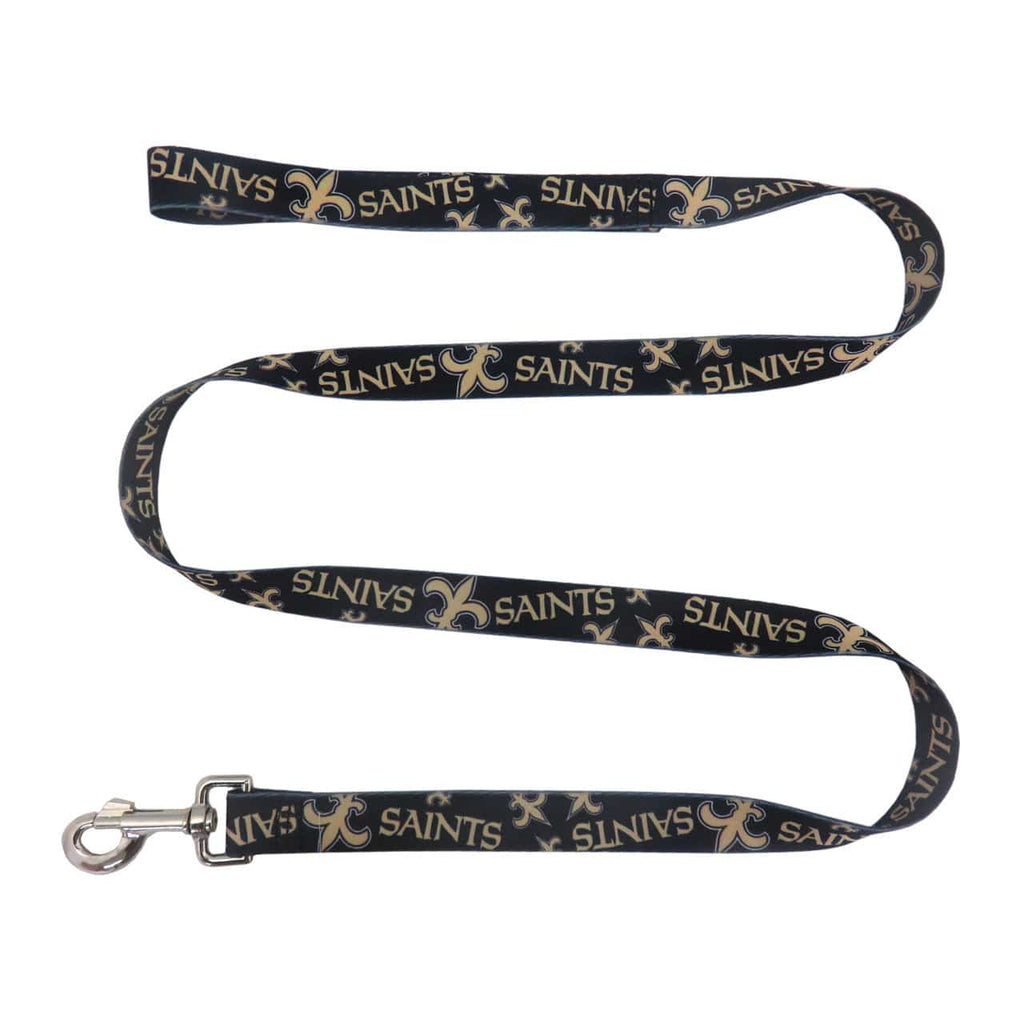 Pet Fan Gear Leash New Orleans Saints Pet Leash 1x60 - Special Order 686699842062