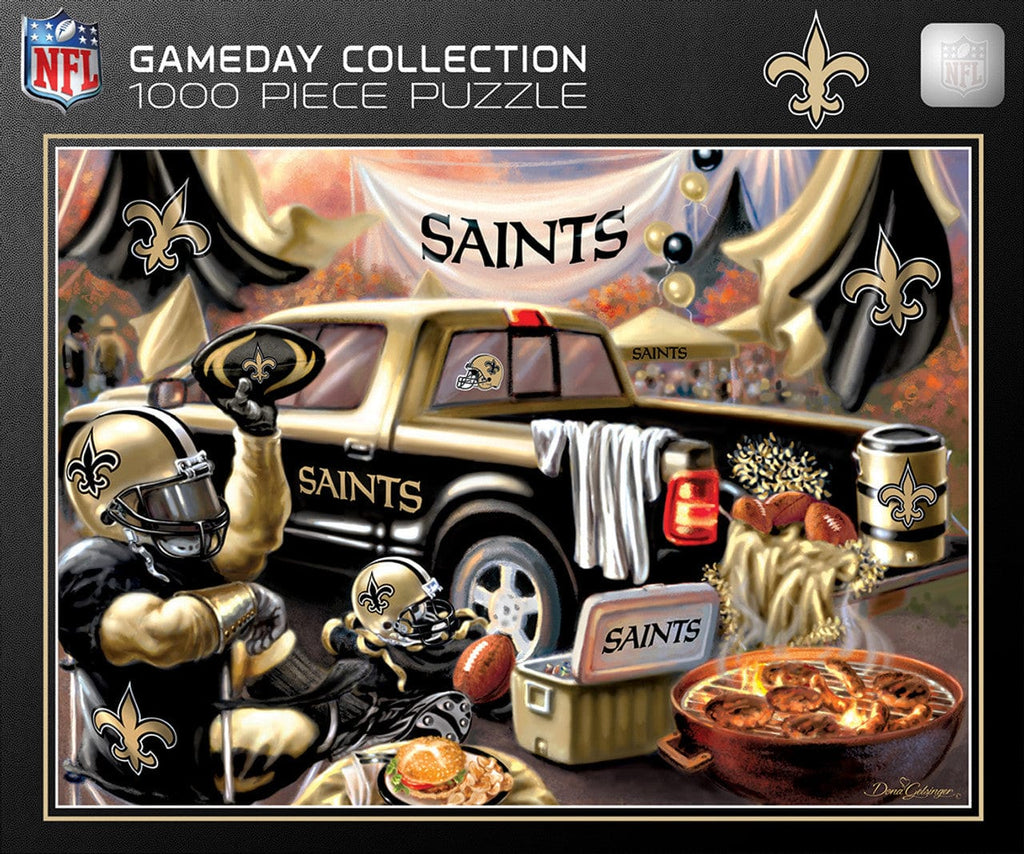 Puzzle 1000 Piece New Orleans Saints Puzzle 1000 Piece Gameday Design 705988010194