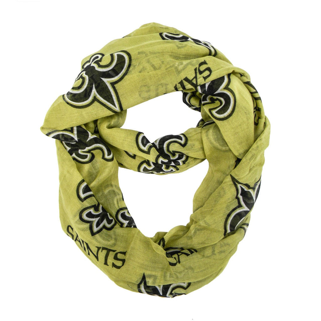 Scarf Infinity Style New Orleans Saints Scarf Infinity Style Alternate 686699658496