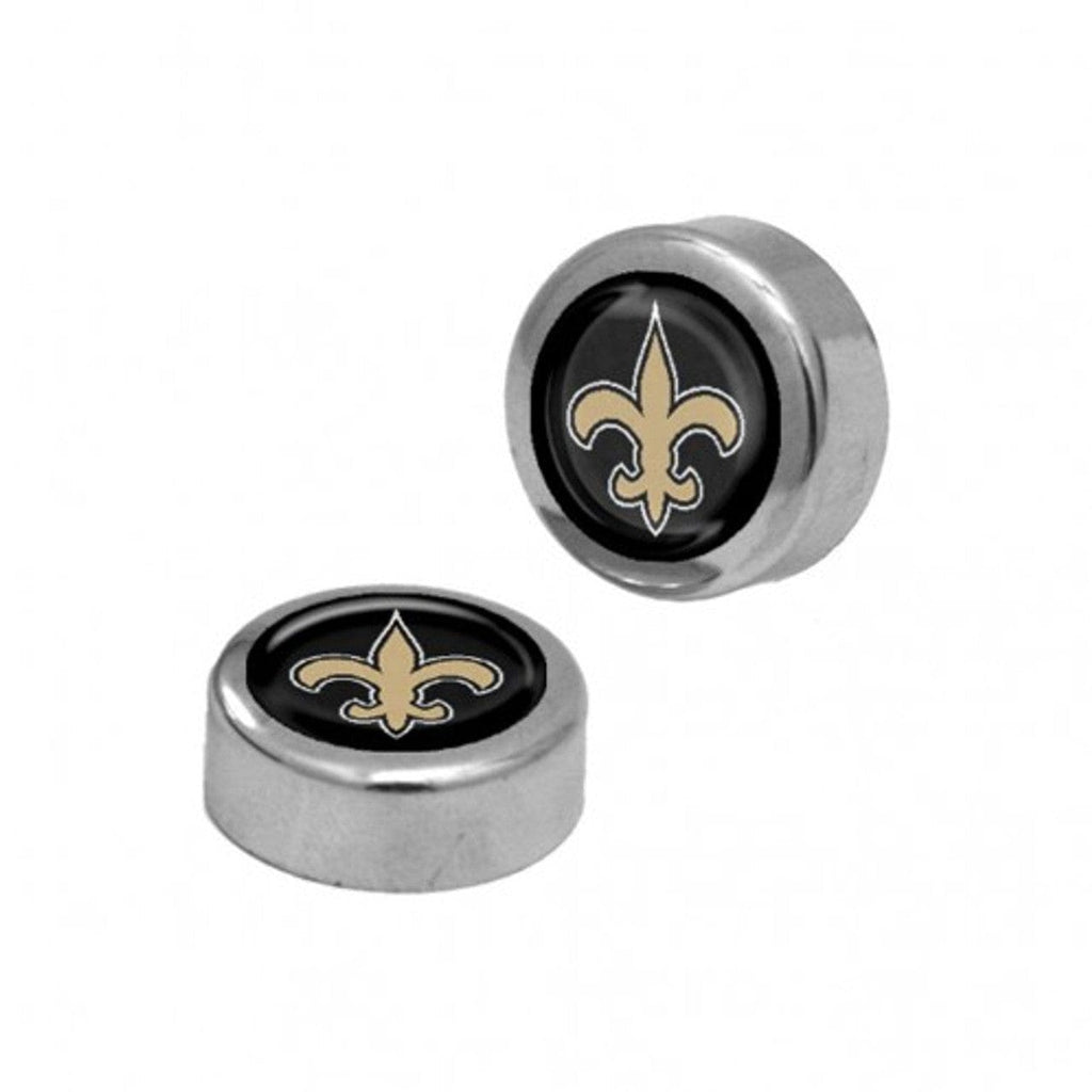 Auto Screw Caps New Orleans Saints Screw Caps Domed - Special Order 614934337745