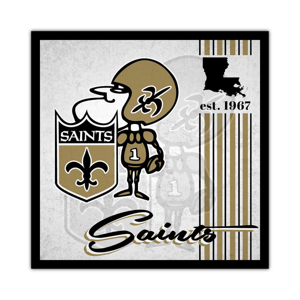Sign 10x10 Album New Orleans Saints Sign Wood 10x10 Album Design 878461371508