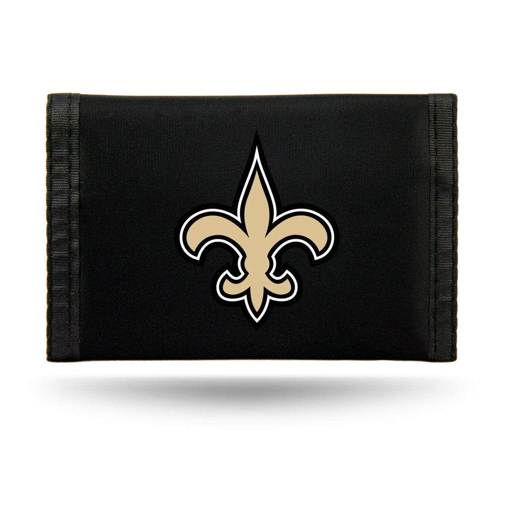 Wallet Nylon Trifold New Orleans Saints Wallet Nylon Trifold 767345350794