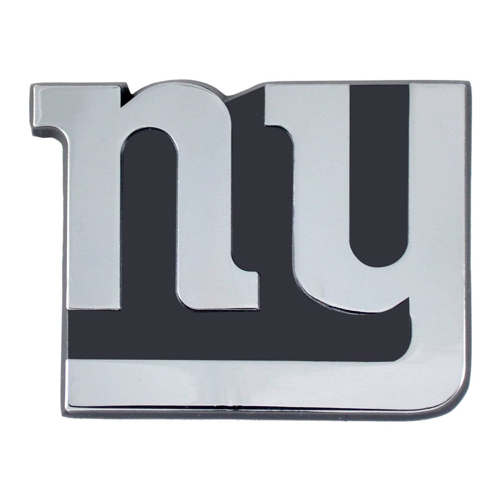 New York Giants New York Giants Auto Emblem Premium Metal Chrome 842281113839
