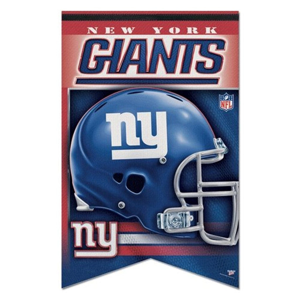 Pennant 17x26 New York Giants Banner 17x26 Pennant Style Premium Felt 032085941527