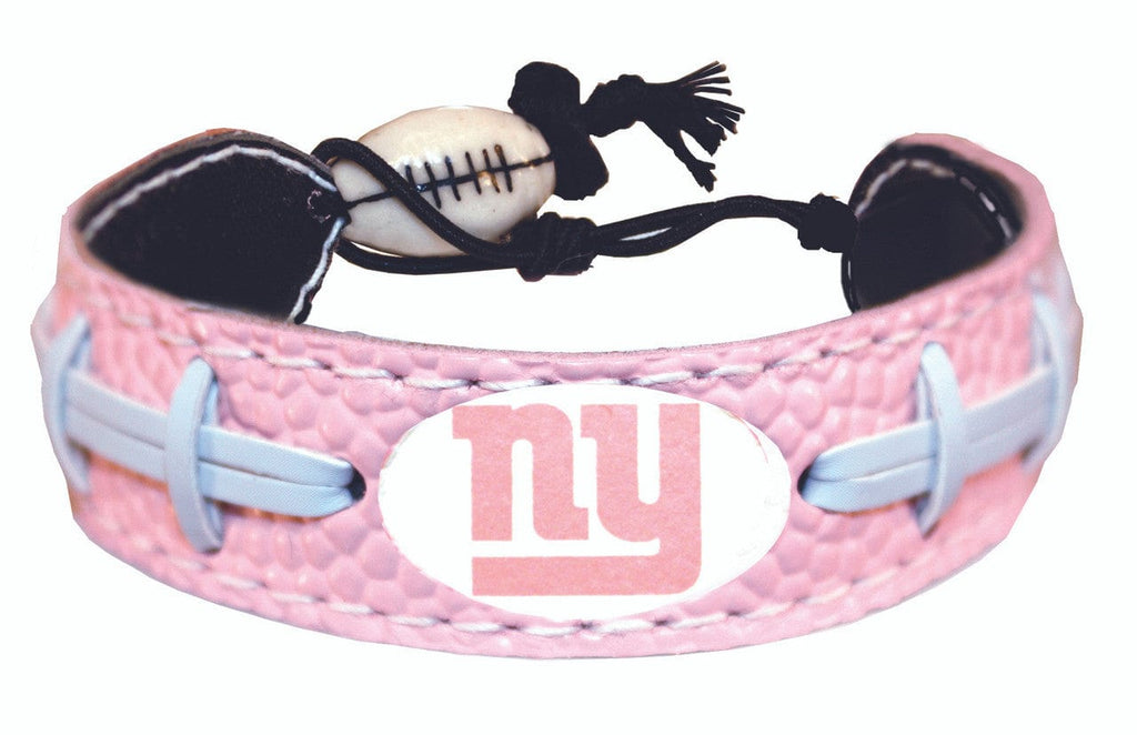 New York Giants New York Giants Bracelet Pink Football CO 844214022256