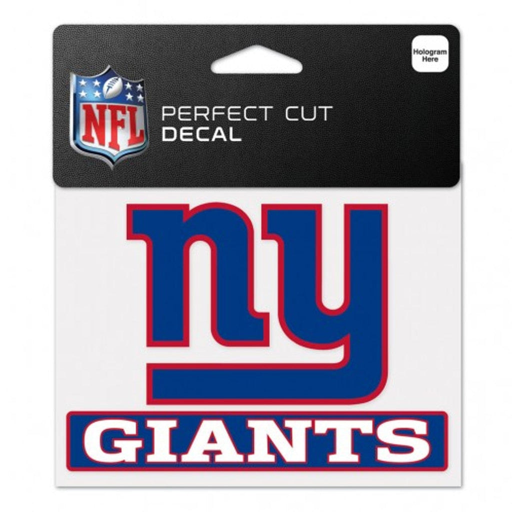 Decal 4.5x5.75 Perfect Cut Color New York Giants Decal 4.5x5.75 Perfect Cut Color 032085485939