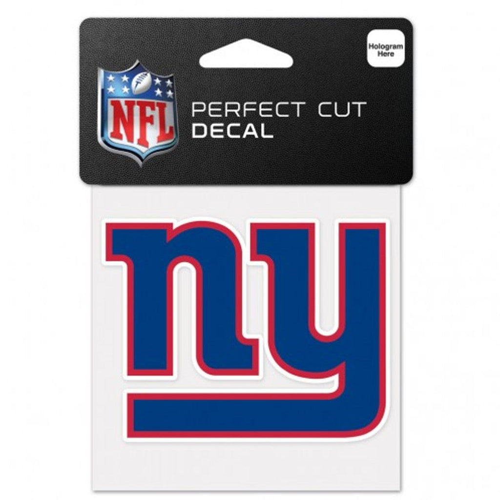 Decal 4x4 Perfect Cut Color New York Giants Decal 4x4 Perfect Cut Color 032085630599