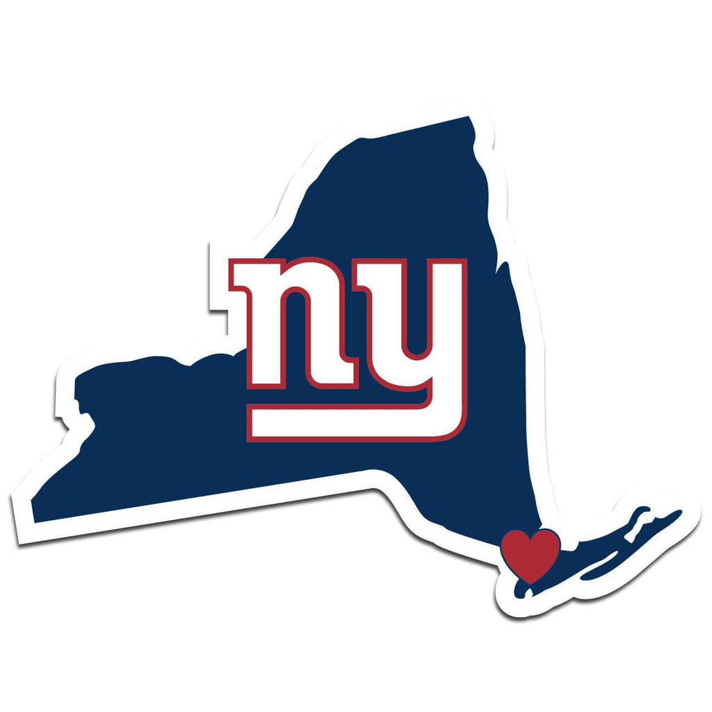 Decal Home State Pride Style New York Giants Decal Home State Pride 754603668258