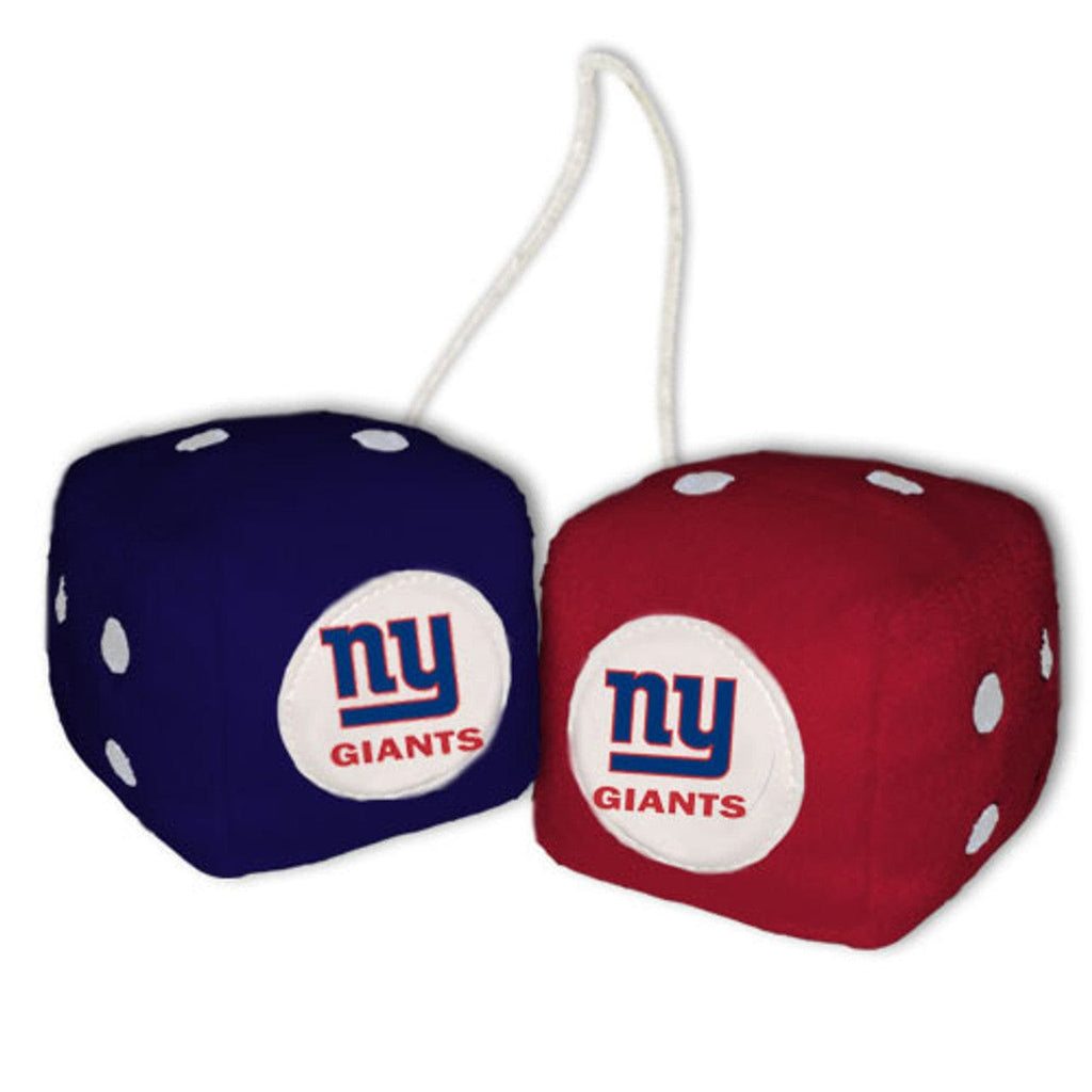 New York Giants New York Giants Fuzzy Dice CO 023245980753