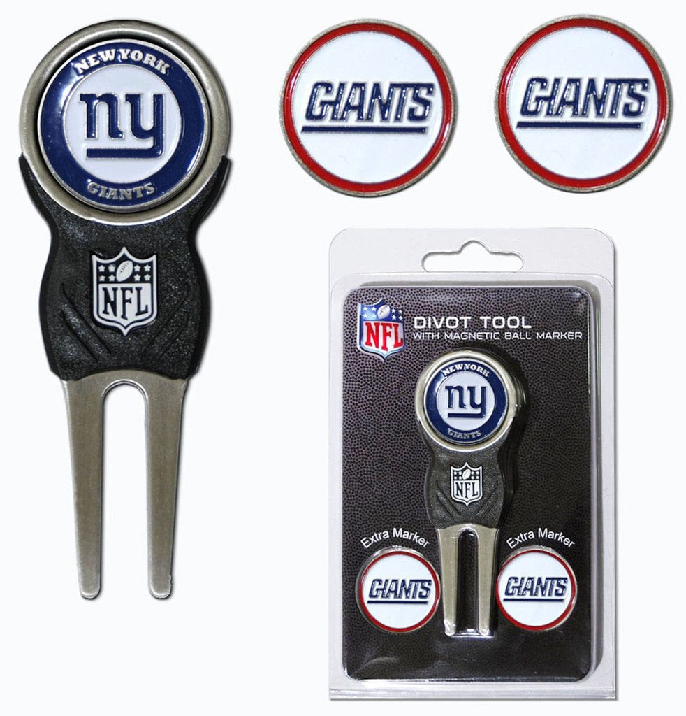 Golf Divot Tool with 3 Markers New York Giants Golf Divot Tool with 3 Markers 637556319456