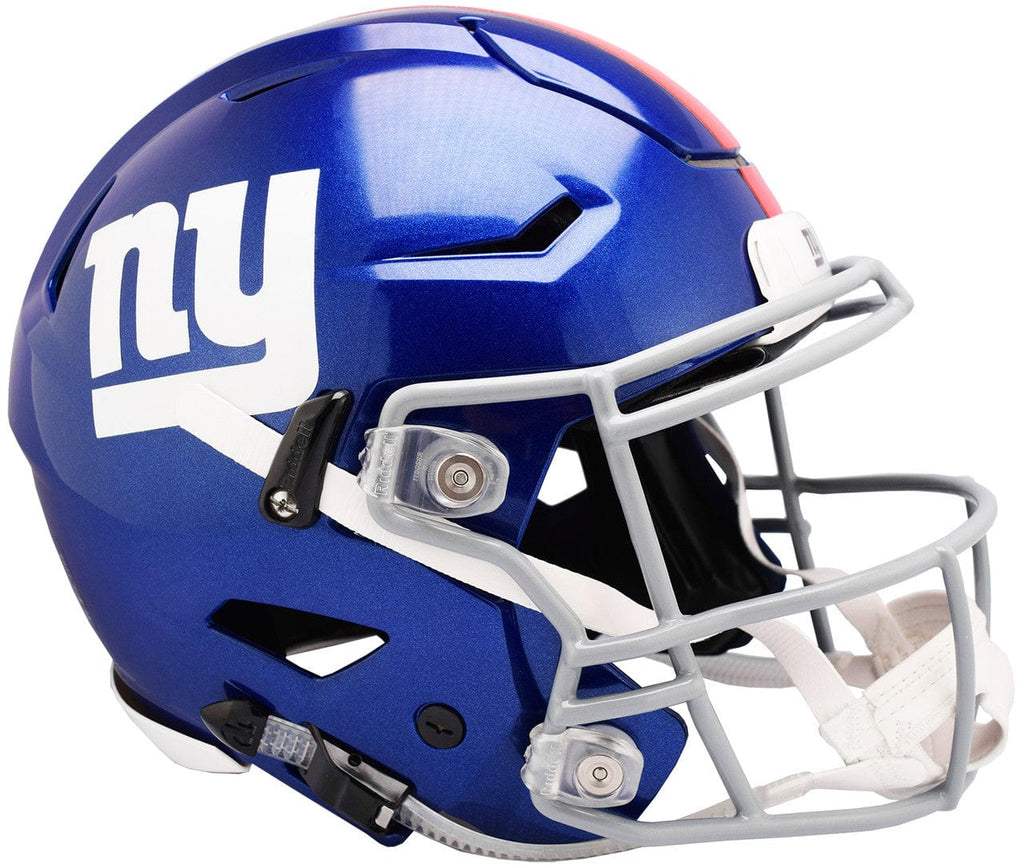 Helmets Full Size Authentic New York Giants Helmet Riddell Authentic Full Size SpeedFlex Style - Special Order 095855310077