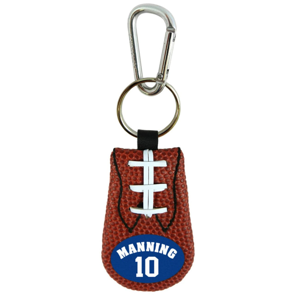New York Giants New York Giants Keychain Classic Football Eli Manning Design CO 844214004320