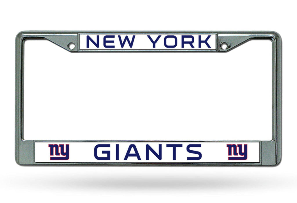 License Frame Chrome New York Giants License Plate Frame Chrome 094746225988