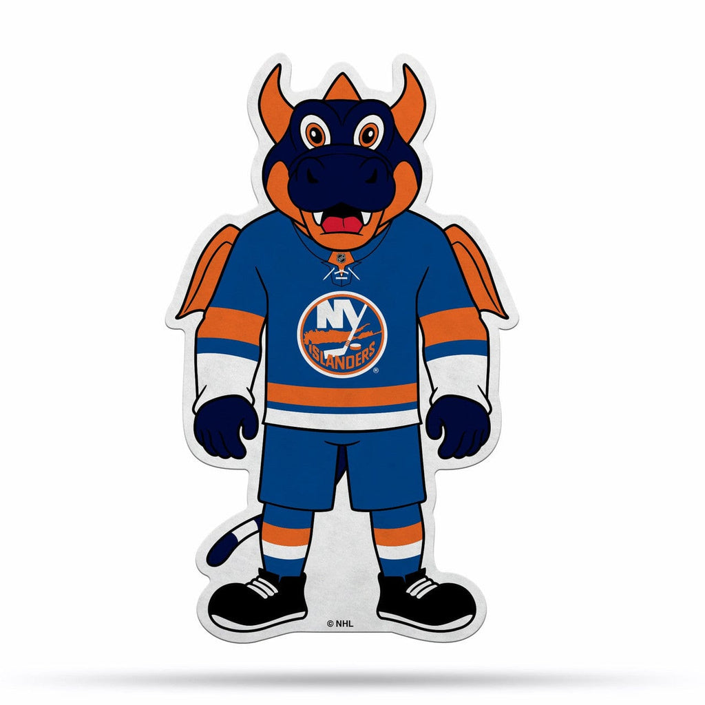 Shape Cut Pennant New York Islanders Pennant Shape Cut Mascot Design Special Order 767345790170