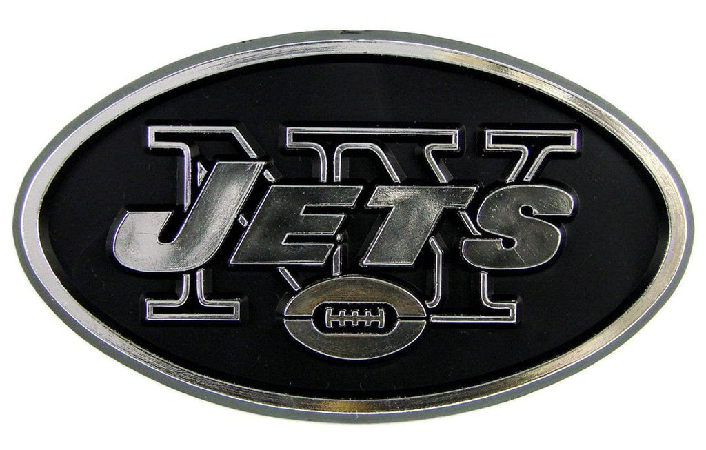 Auto Emblem Chrome New York Jets Auto Emblem - Silver 681620121223