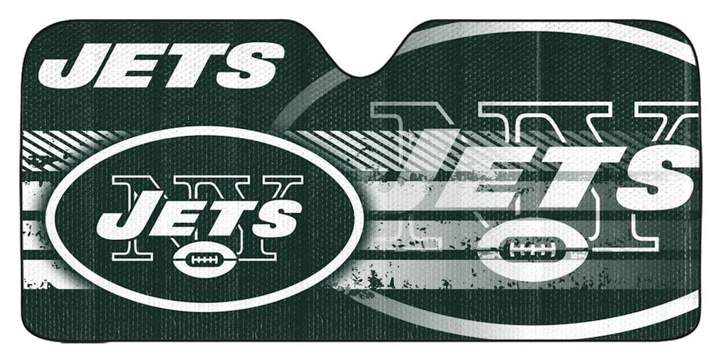 Auto Sun Shade New York Jets Auto Sun Shade - 59"x27" 681620801217