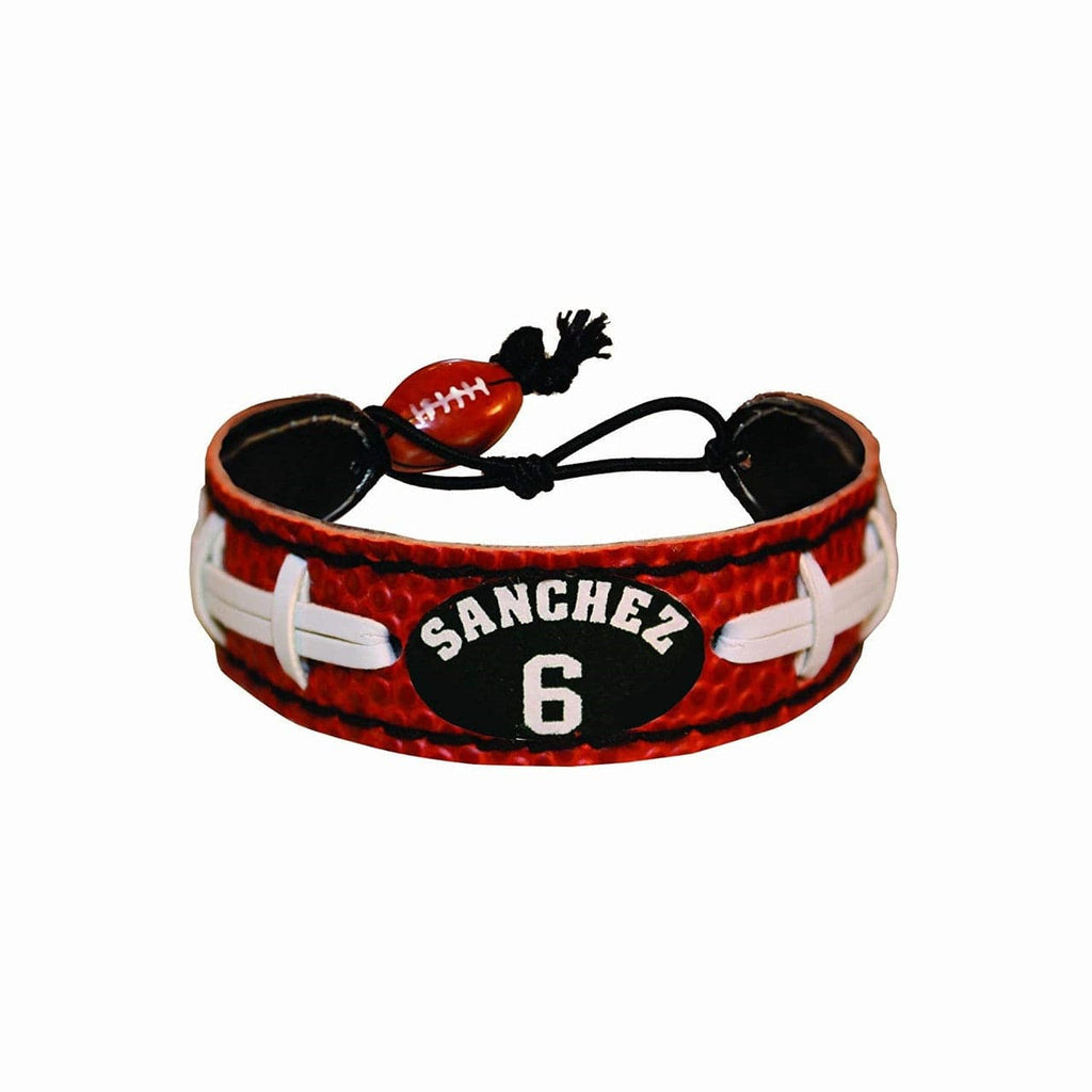 New York Jets New York Jets Bracelet Classic Jersey Mark Sanchez Design CO 844214024298