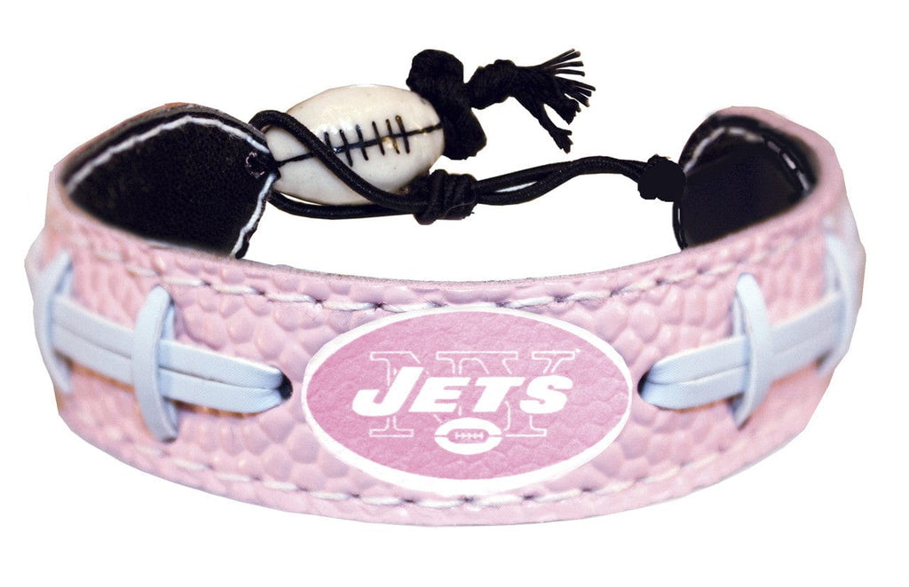 New York Jets New York Jets Bracelet Pink Football CO 844214022294