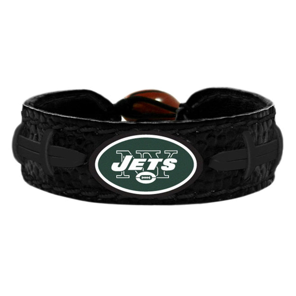 New York Jets New York Jets Bracelet Team Color Tonal Black Football CO 637057056997