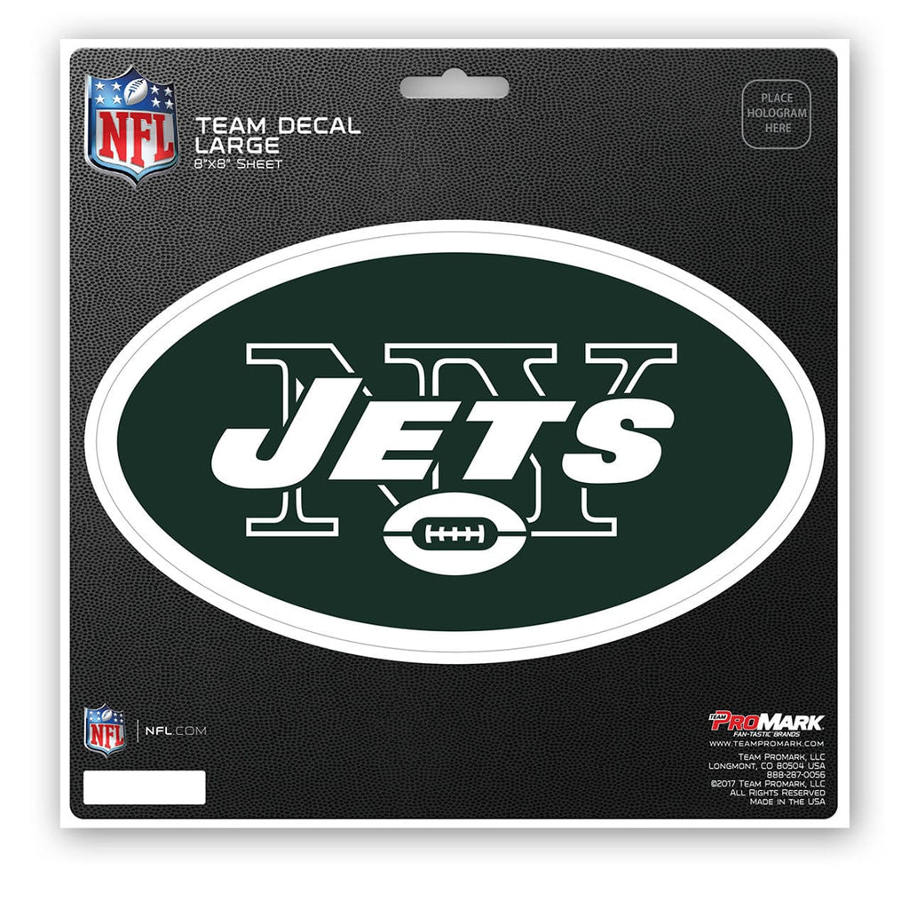 Decal 8x8 Die Cut New York Jets Decal 8x8 Die Cut 681620292213