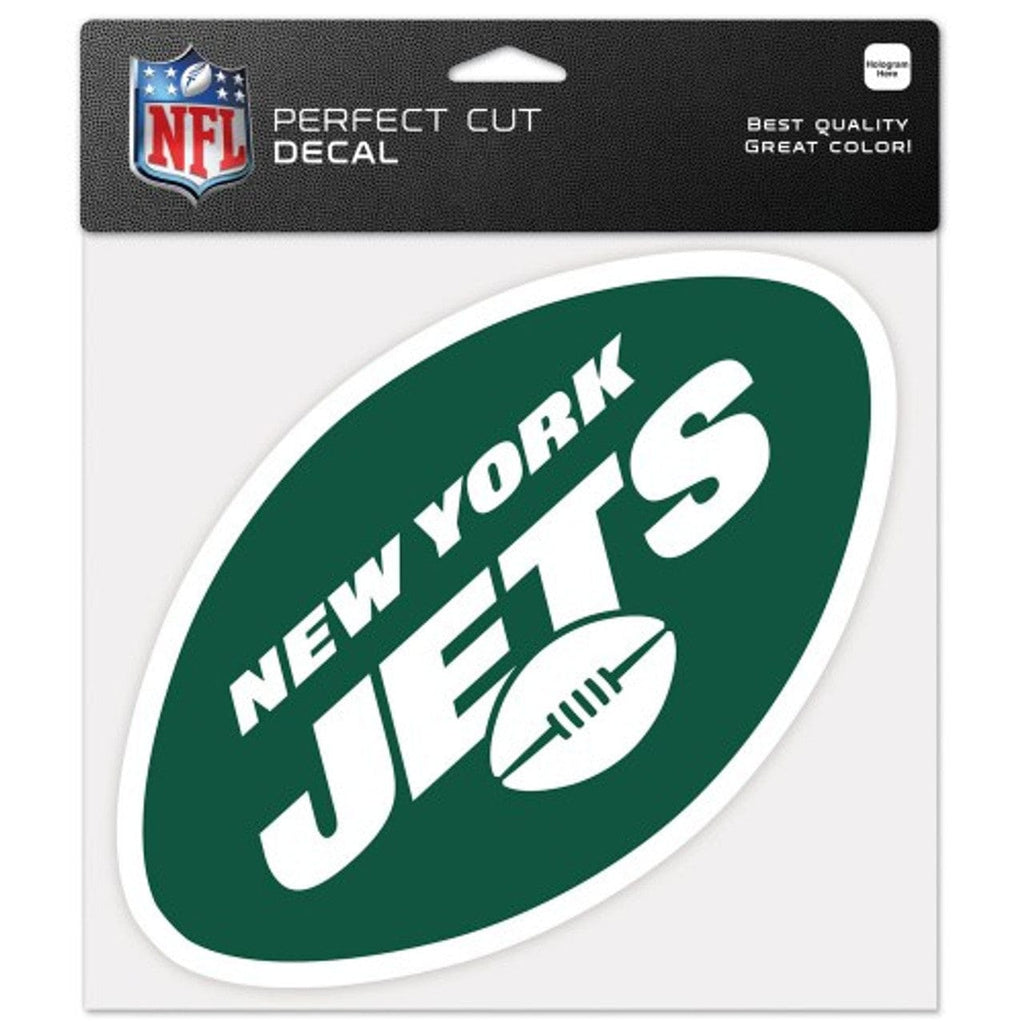 Decal 8x8 Perfect Cut Color New York Jets Decal 8x8 Die Cut Color 032085810625