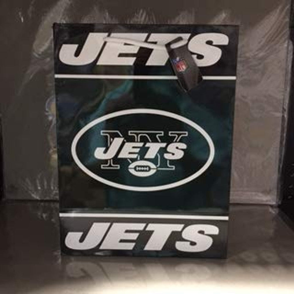 Party Gift Bag New York Jets Gift Bag Medium - Special Order 190163571254