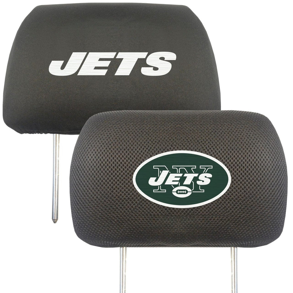 Auto Headrest Covers New York Jets Headrest Covers FanMats 842989025090
