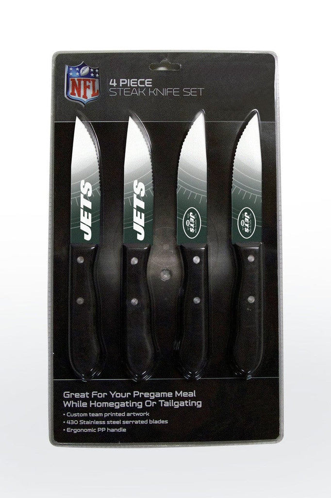 Knife Set Steak 4 Pack New York Jets Knife Set - Steak - 4 Pack 771831102224