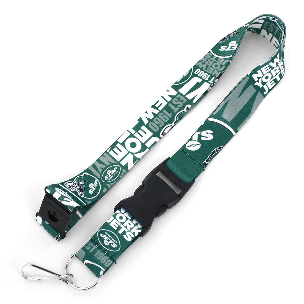 Dynamic Lanyards New York Jets Lanyard Breakaway Style Dynamic Design 763264930147