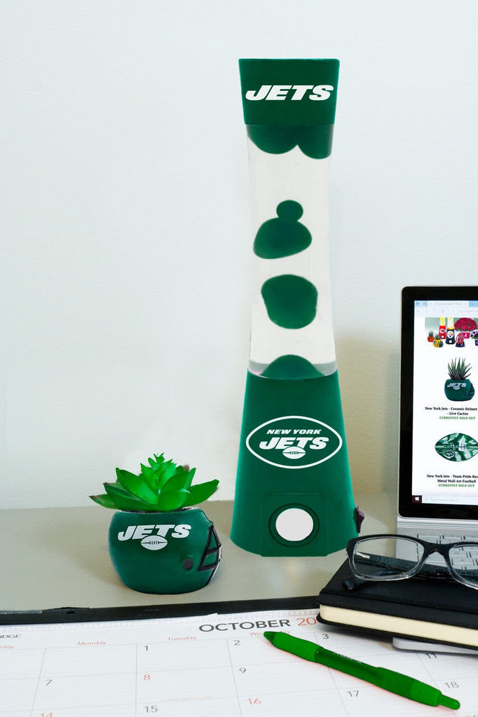 Magma Lamp-Bluetooth Speaker New York Jets Magma Lamp - Bluetooth Speaker 812081033750