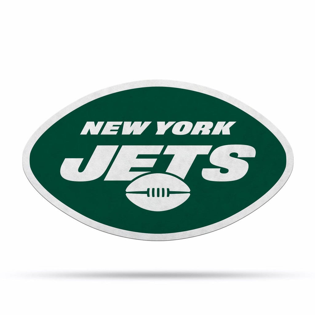 Shape Cut Pennant New York Jets Pennant Shape Cut Logo Design 767345791320