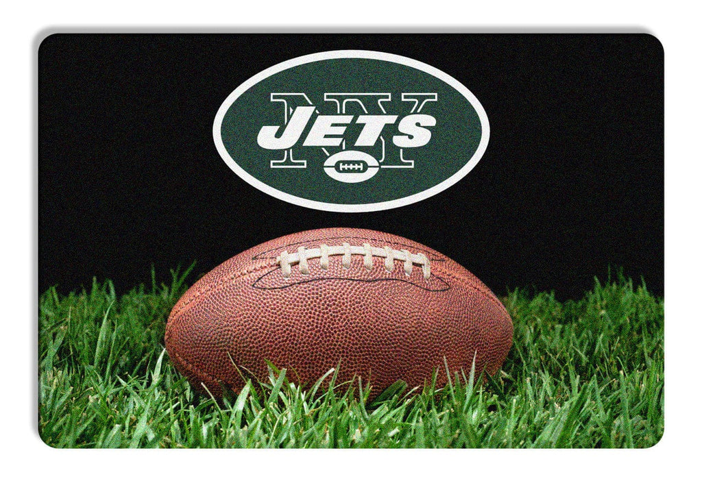 New York Jets New York Jets Pet Bowl Mat Classic Football Size Large CO 844214071278