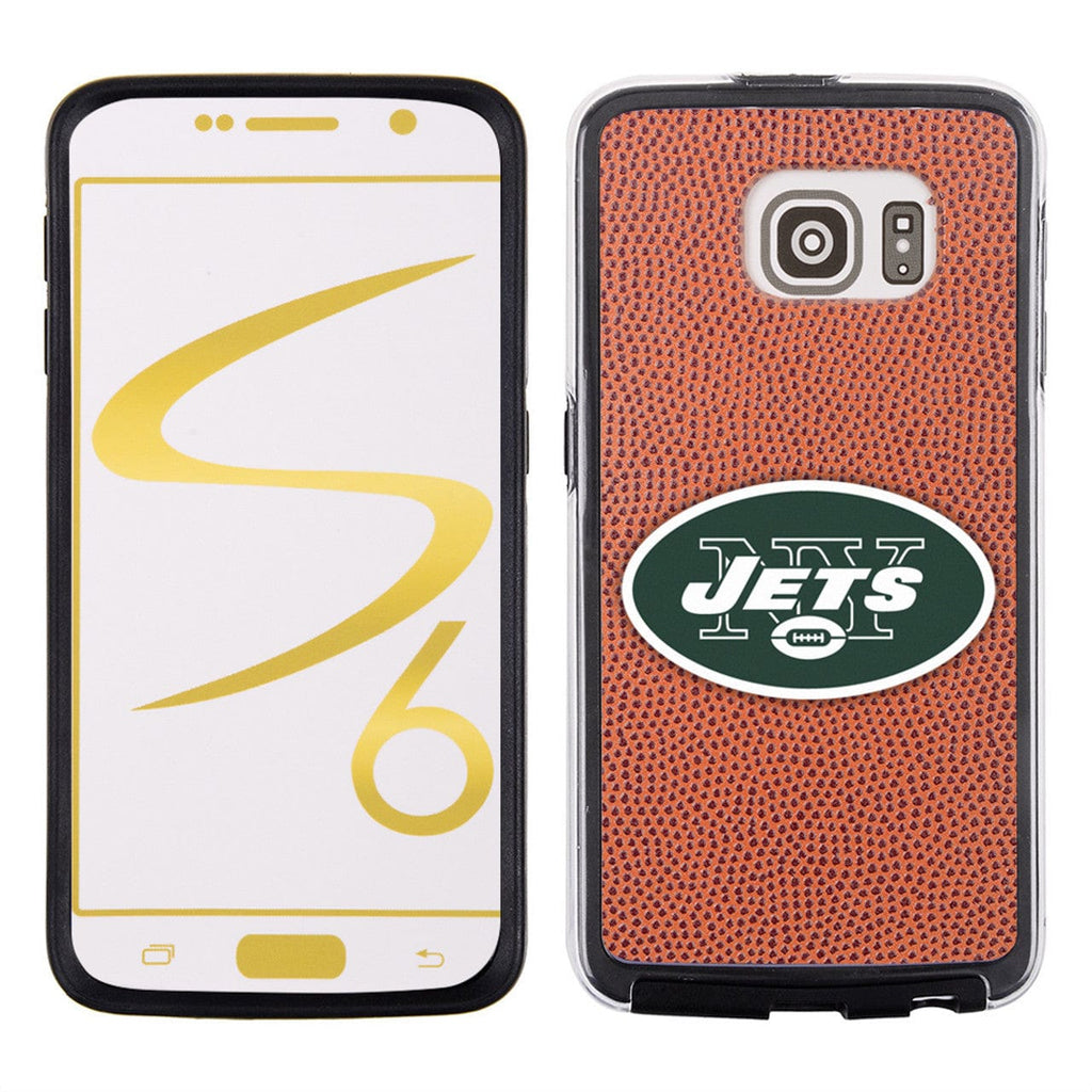 New York Jets New York Jets Phone Case Classic Football Pebble Grain Feel Samsung Galaxy S6 CO 637057007180