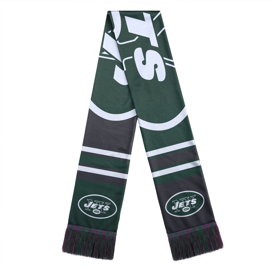 Scarf Colorblock Big Logo Style New York Jets Scarf Colorblock Big Logo Design 191418969000