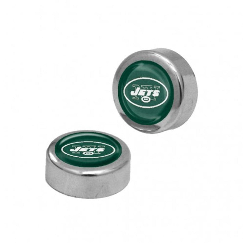 Auto Screw Caps New York Jets Screw Caps Domed - Special Order 614934345337