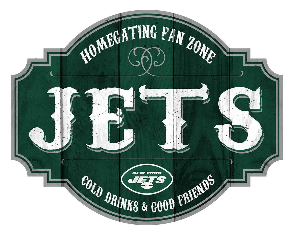 Signs New York Jets Sign Wood 12 Inch Homegating Tavern 878461181619