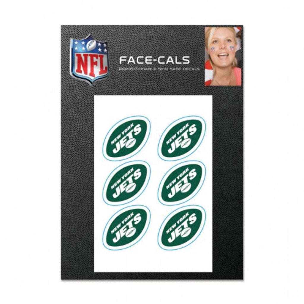 Face Cals New York Jets Tattoo Face Cals 614934762172