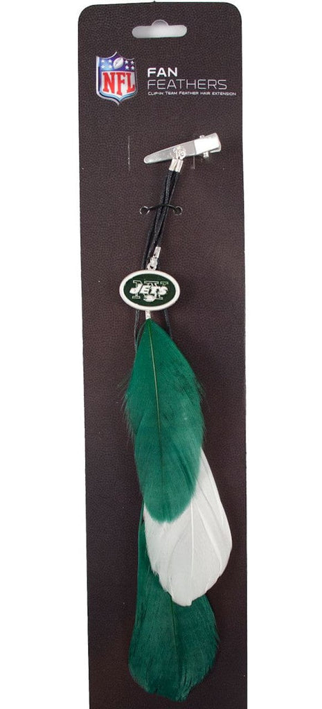 New York Jets New York Jets Team Color Feather Hair Clip CO 686699154103