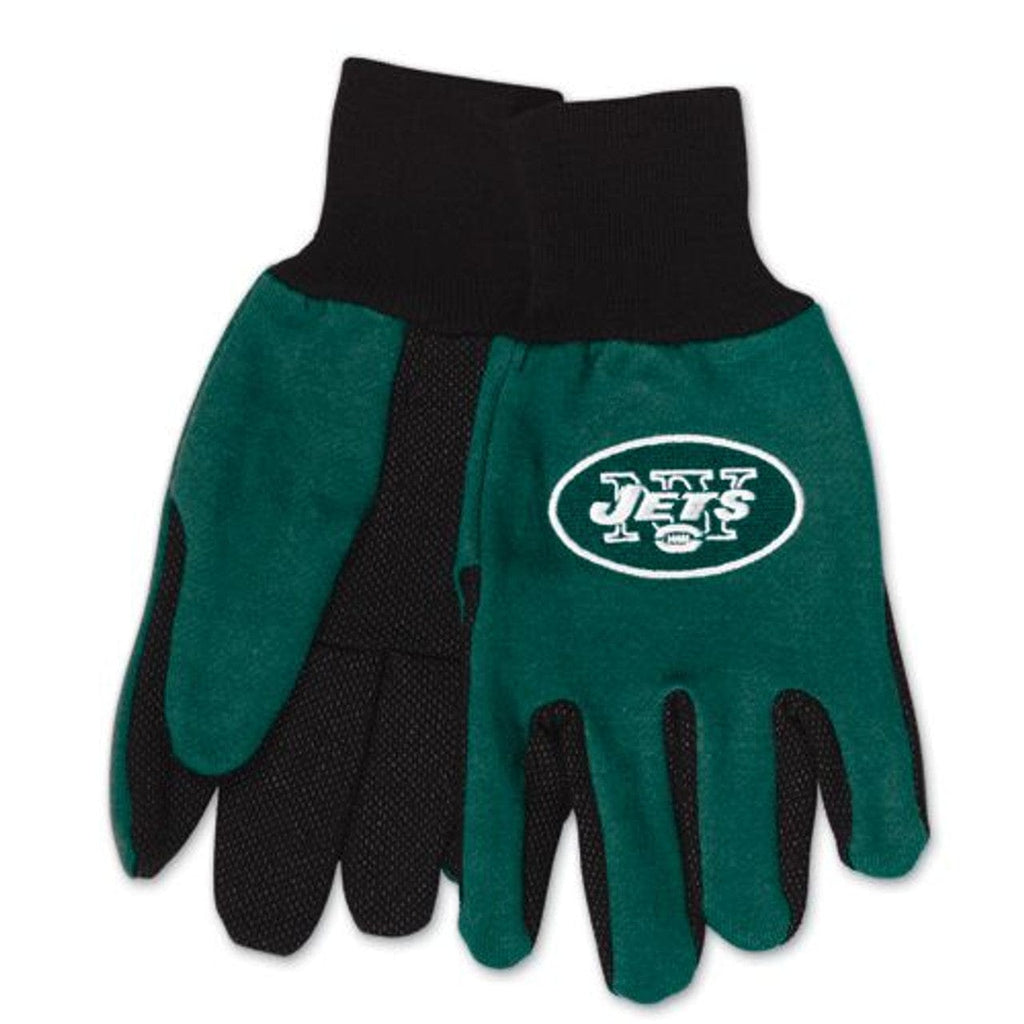 Gloves New York Jets Two Tone Adult Size Gloves 099606906731