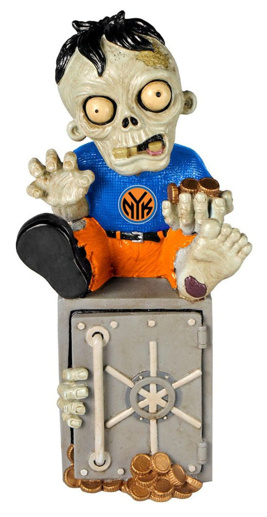 New York Knicks New York Knicks Zombie Figurine Bank CO 887849519784