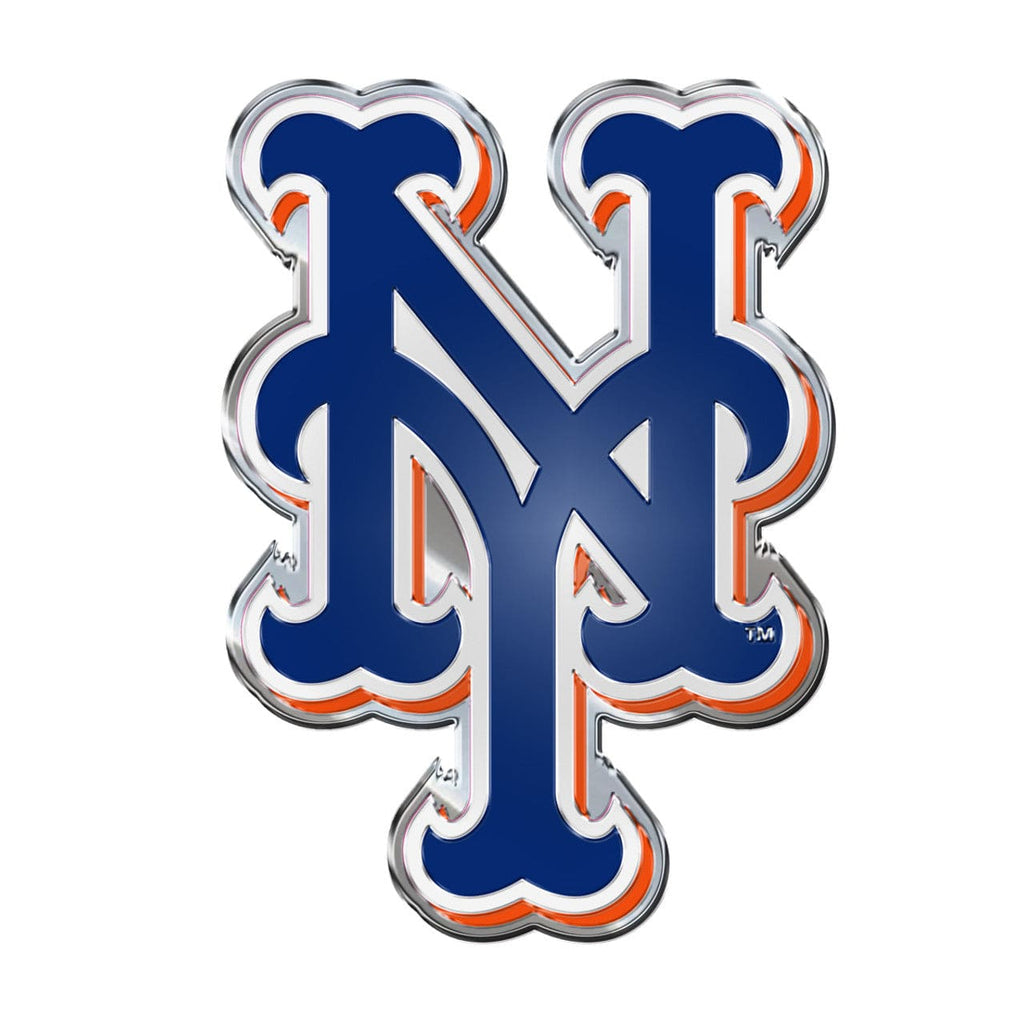 Auto Emblem Color New York Mets Auto Emblem Color 681620631197