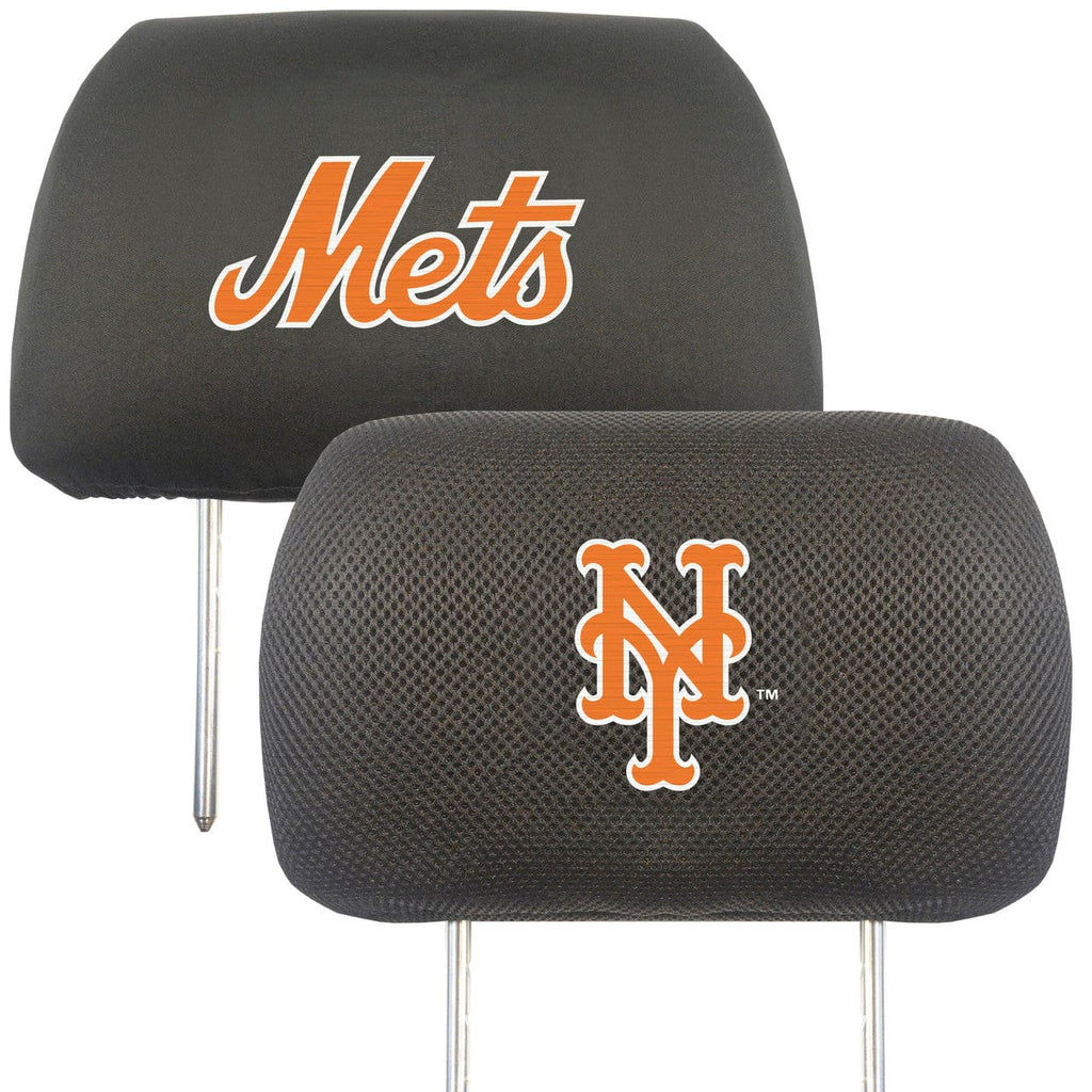 Auto Headrest Covers New York Mets Headrest Covers FanMats 842989025441