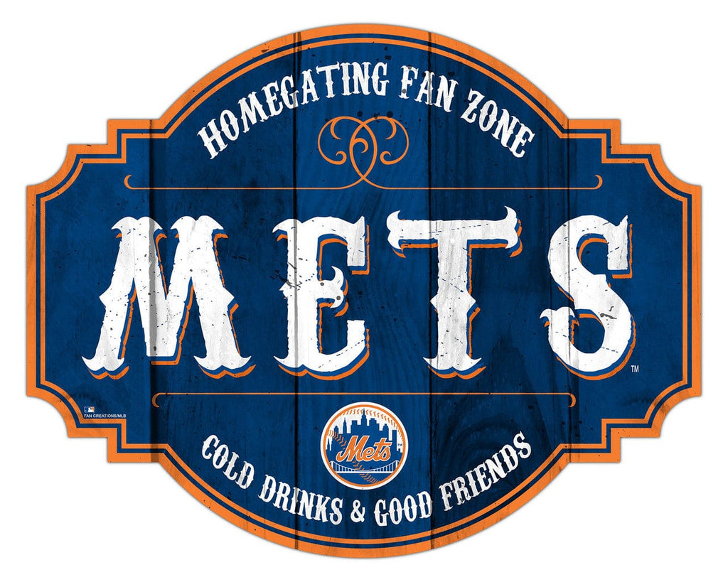 Signs New York Mets Sign Wood 12 Inch Homegating Tavern 878461185464