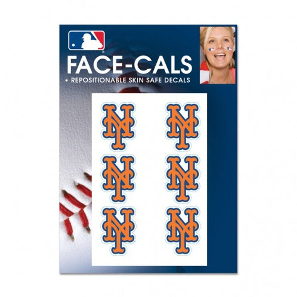 Face Cals New York Mets Tattoo Face Cals 614934660447