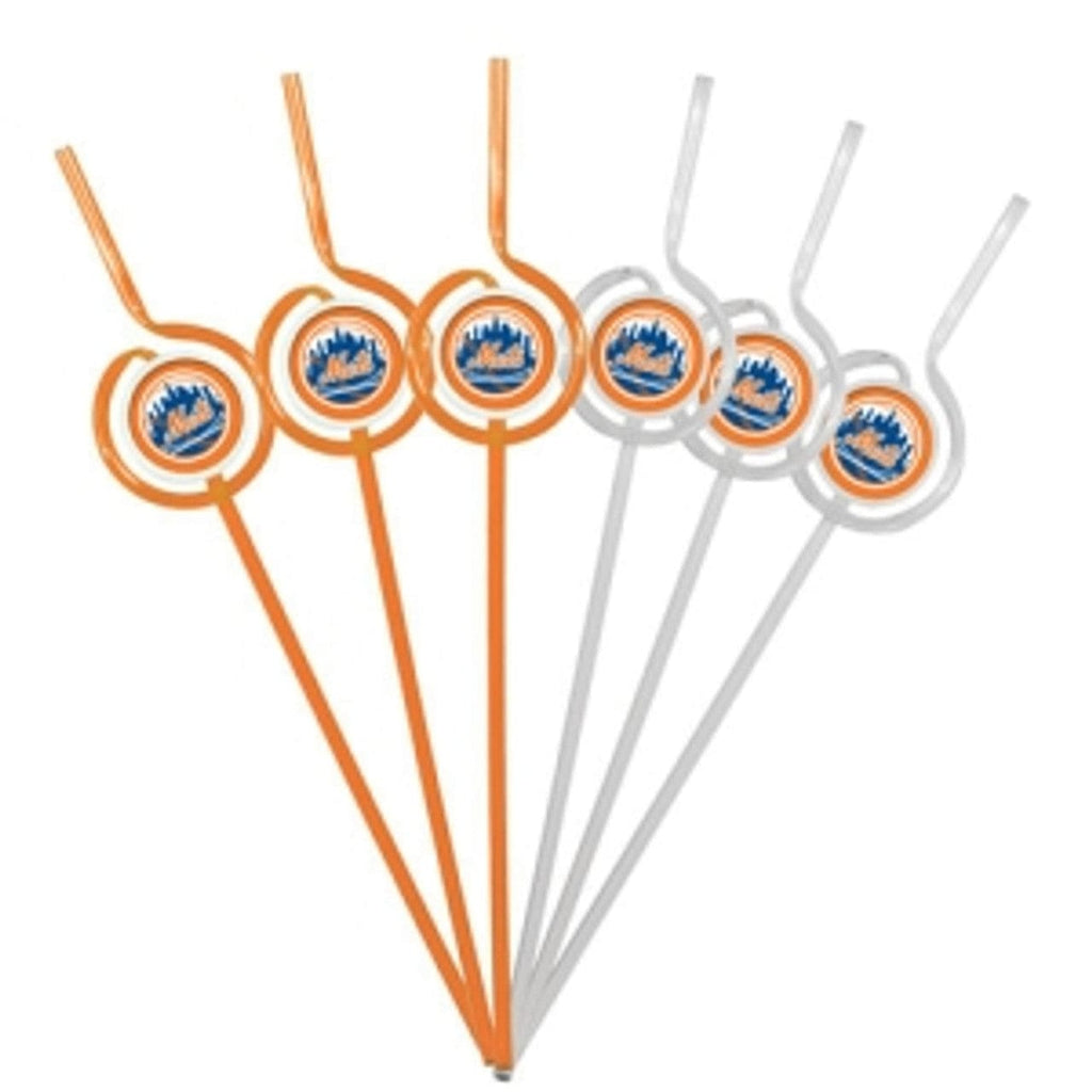 New York Mets New York Mets Team Sipper Straws CO 815580019140