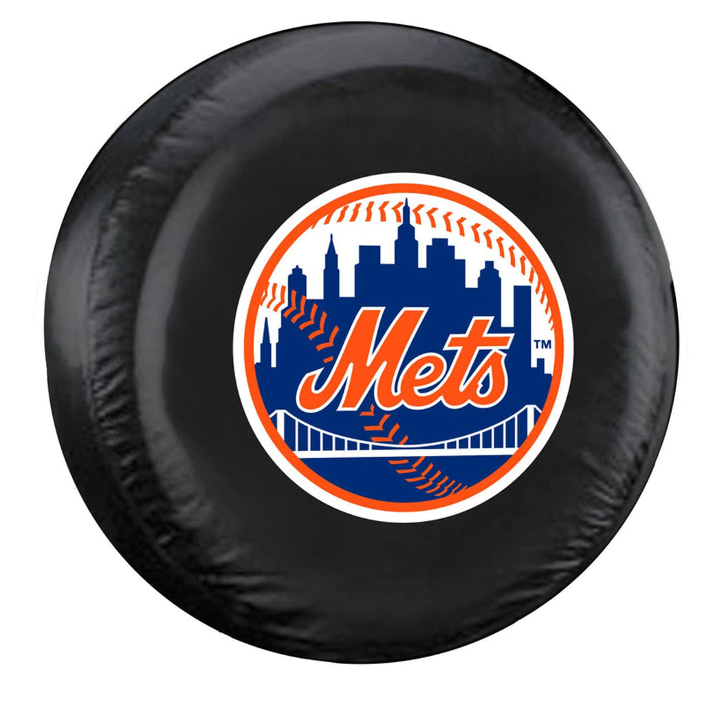 New York Mets New York Mets Tire Cover Large Size Black CO 023245683340