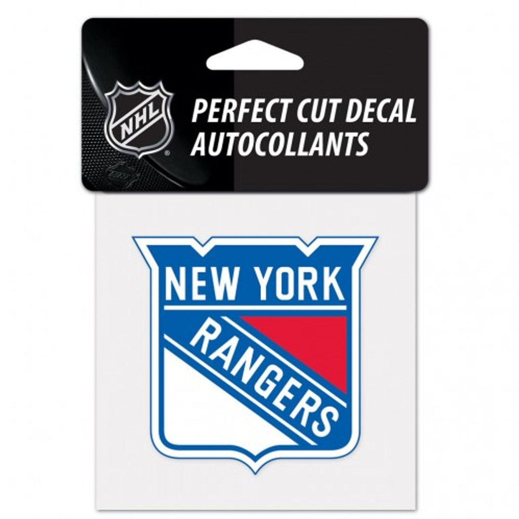 Decal 4x4 Perfect Cut Color New York Rangers Decal 4x4 Perfect Cut Color 032085218735